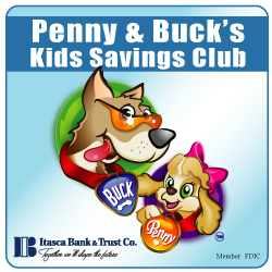 Penny and Buck's Kids Savings Club